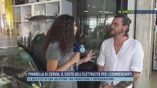 Pinarella di Cervia, il costo dell'elettricità per i commercianti