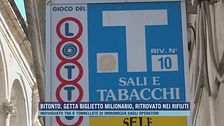 Biglietto milionario buttato per errore nell'immondizia