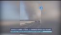 Diavolo di sabbia a Foggia, il fenomeno ripreso dai passanti