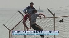 Ceuta e allarme terrorismo in Italia, caos negli aeroporti