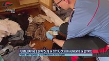 Furti, rapine e spaccate in città, casi in aumento in estate