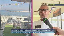 Porto Sant'Elpidio, la rabbia del titolare di uno stabilimento balneare