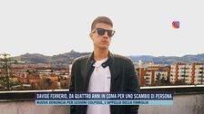 Davide Ferrerio, da quattro anni in coma per uno scambio di persona