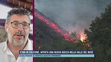Etna in eruzione, aperta una nuova bocca nella Valle del Bove