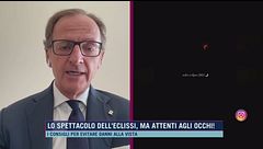 Lo spettacolo dell'eclissi, ma attenti agli occhi