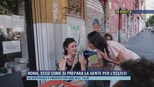 Roma, ecco come si prepara la gente per l'eclissi