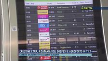 Eruzione Etna, a Catania voli sospesi e aeroporto in tilt