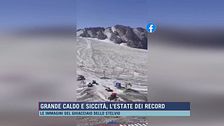 Le immagini del ghiacciaio dello Stelvio