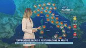 Temperature in calo e perturbazione in arrivo