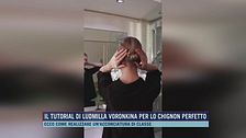Il tutorial di Ludmilla Voronkina per lo chignon perfetto