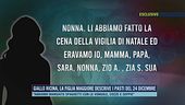Giallo ricina, la figlia maggiore descrive i pasti del 24 dicembre
