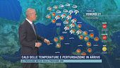 Calo delle temperature e perturbazione in arrivo