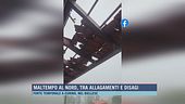 Forte temporale a Curino, nel Biellese