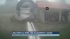 Forti raffiche di vento nel Novarese