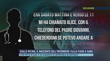 Giallo ricina, il racconto dell'infermiere sulla flebo a Sara