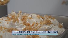 Pescara, il gelato al gusto di arrosticino o porchetta