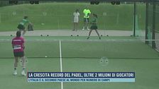 La crescita record del padel, oltre 2 milioni di giocatori