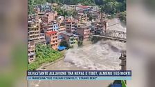 Devastante alluvione tra Nepal e Tibet, almeno 165 morti