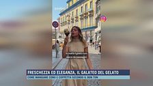 Freschezza ed eleganza, il galateo del gelato