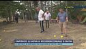 Campobasso, gli anziani al bocciodromo comunale di Oratina