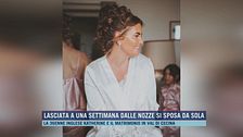 Lasciata a una settimana dalle nozze si sposa da sola