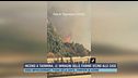 Incendi a Taormina, le immagini delle fiamme vicino alle case