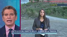 Getta la ex dal viadotto dell'A1, il luogo della tragedia