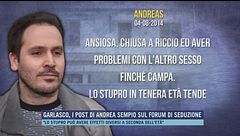 Garlasco, i post di Andrea Sempio sul forum di seduzione