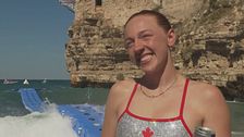 Redbull Cliff Diving: Molly Carlson vince la tappa di Polignano