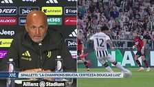 Spalletti: "La Champions brucia, certezza Douglas Luiz"