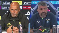Juventus-Lazio: le parole di Spalletti e Gattuso