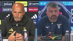 Juventus-Lazio: le parole di Spalletti e Gattuso