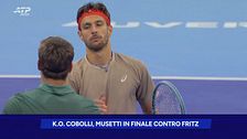 K.o. Cobolli, Musetti in finale contro Fritz
