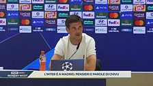 L'Inter arriva a Madrid