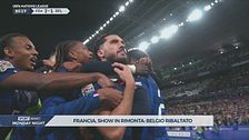 Gli highlights di Francia-Belgio