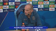 Napoli, basta scherzi: Allegri ha fiducia in chiave Champions