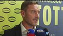 Totti: "Mi piace Gasperini, lo vedo molto tosto"