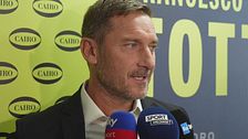 Totti: "Mi piace Gasperini, lo vedo molto tosto"