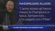 Napoli, due giornate di squalifica per Allegri