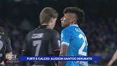 Napoli, che paura per Alisson Santos