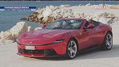 A bordo di Ferrari Amalfi Spider