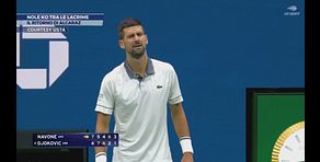 Nole Ko tra la lacrime