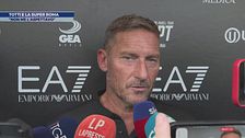 Totti e la super Roma: "Non me l'aspettavo"