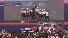 Show al rally del Cile