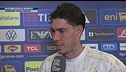 Bastoni, ecco il sorriso