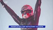 Trionfo di Max: Kimi "match point" ad Austin