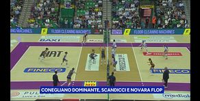 Conegliano dominante, Scandicci e Novara flop
