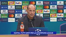 Napoli, tutti uniti per la Champions League