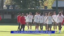 Il Milan a Salisburgo: Camarda cerca spazio