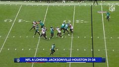 NFL a Londra: Jacksonville-Houston 31-34